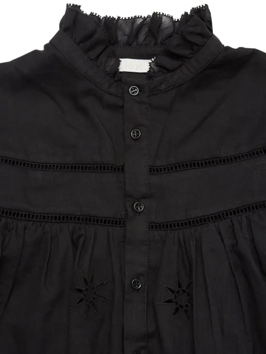 Chloé   Embroidered cotton shirt 