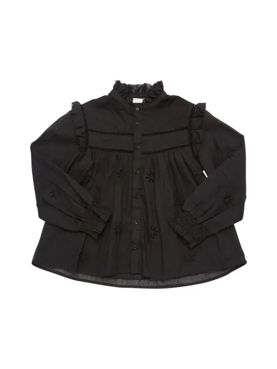 Chloé   Embroidered cotton shirt 