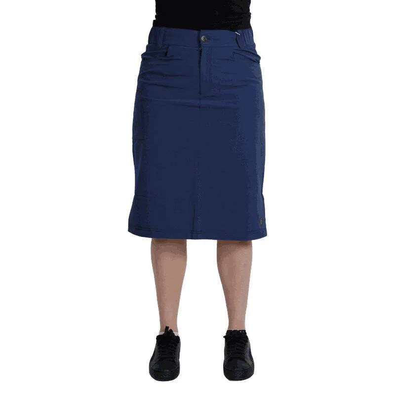 Dobsom Women&#x27;s Himalaya Long Skort Stoneblue | Buy Dobsom Women&#x27;s Himalaya Long Skort Stoneblue here | Outnorth