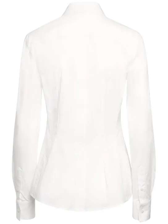 Dolce&amp;Gabbana   Cotton poplin classic fit shirt 