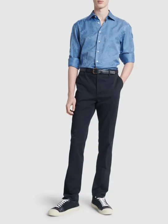 Etro   Cotton jacquard shirt 