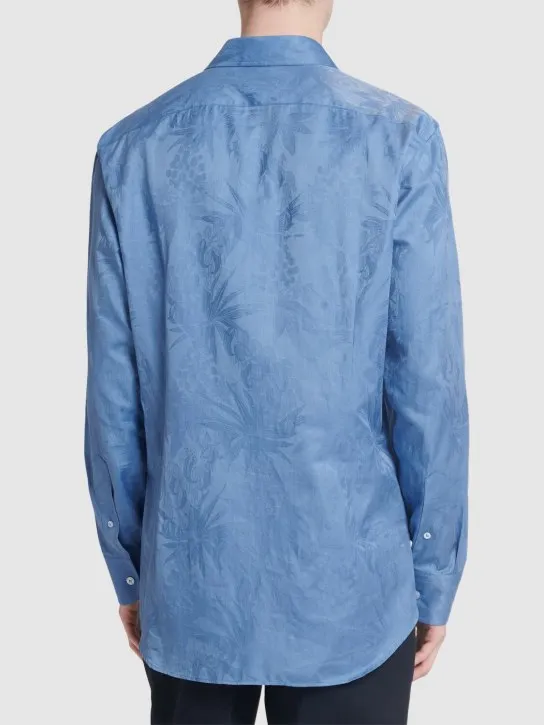 Etro   Cotton jacquard shirt 