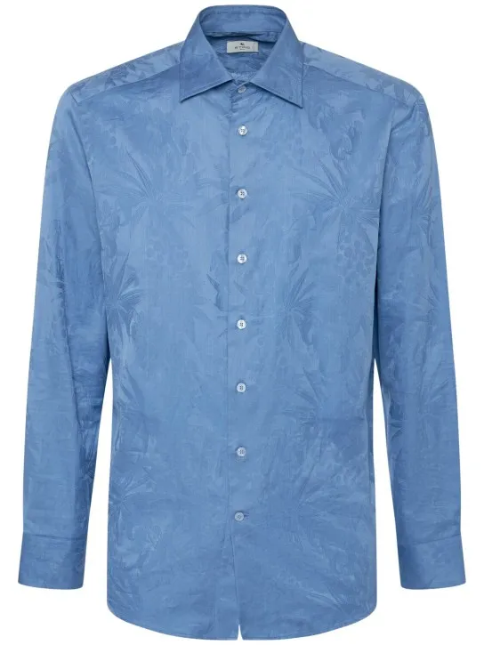 Etro   Cotton jacquard shirt 