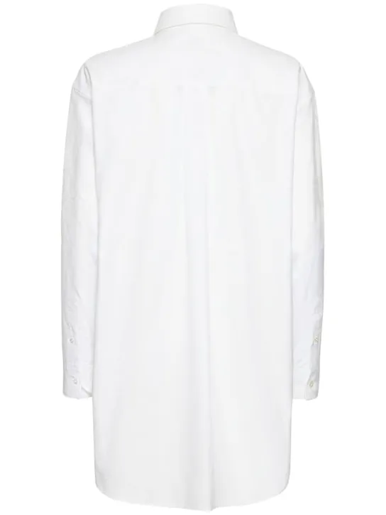 Etro   Cotton poplin oversized shirt 