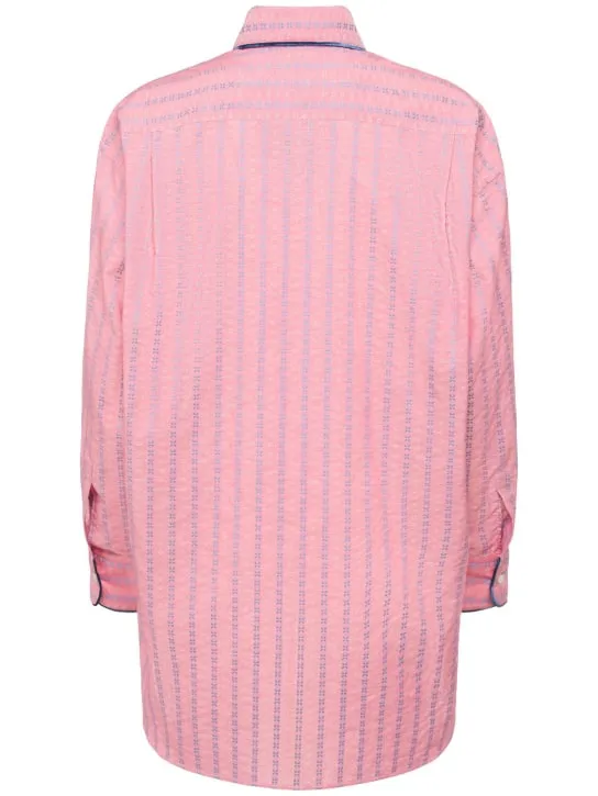 Etro   Striped cotton poplin shirt 