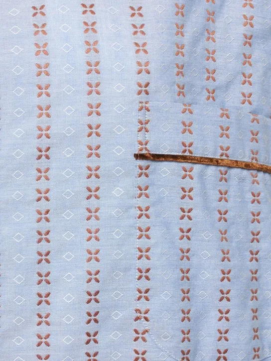 Etro   Striped cotton poplin shirt 