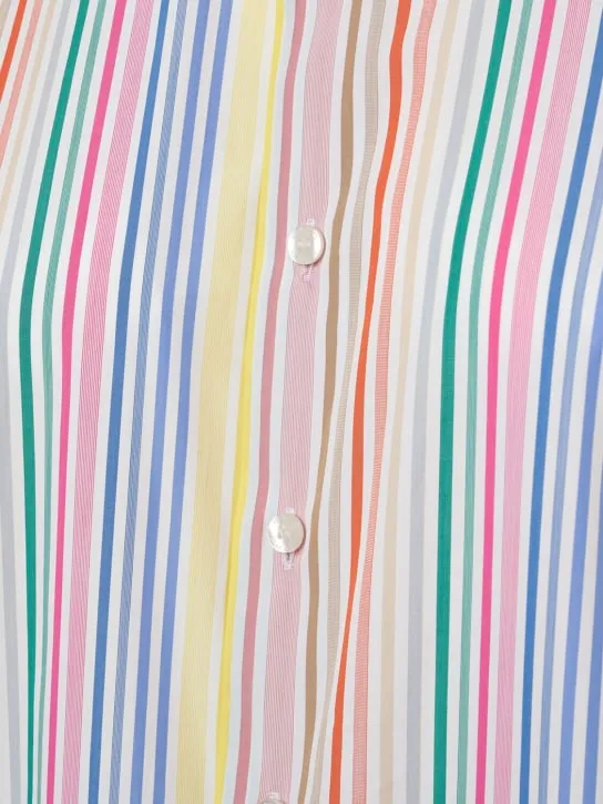 Etro   Striped poplin shirt 