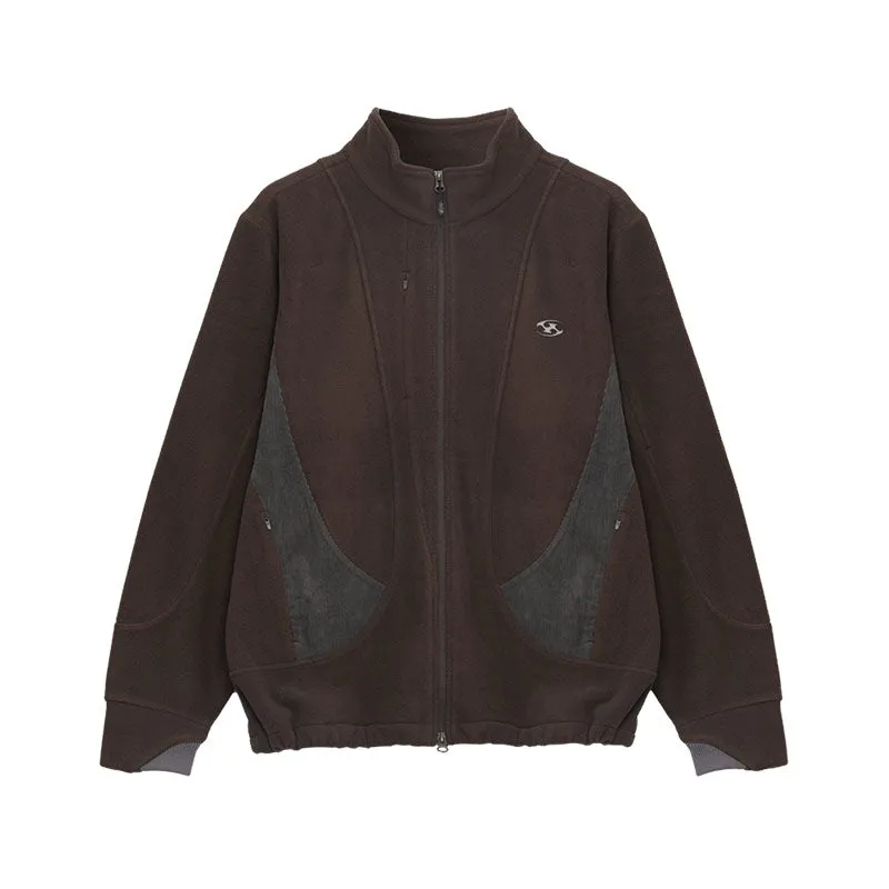 Fleece Jacket Brown
