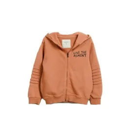 Fleece jacket - peach