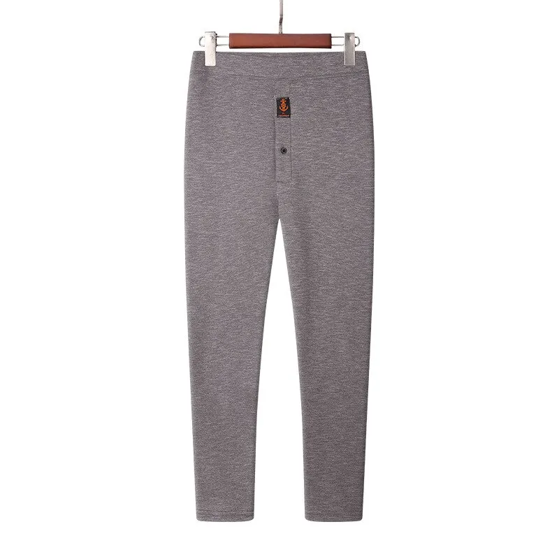Fleece Men's Thermal Underwear / Padded Thickened Round Neck Two-Piece Set - SF1368