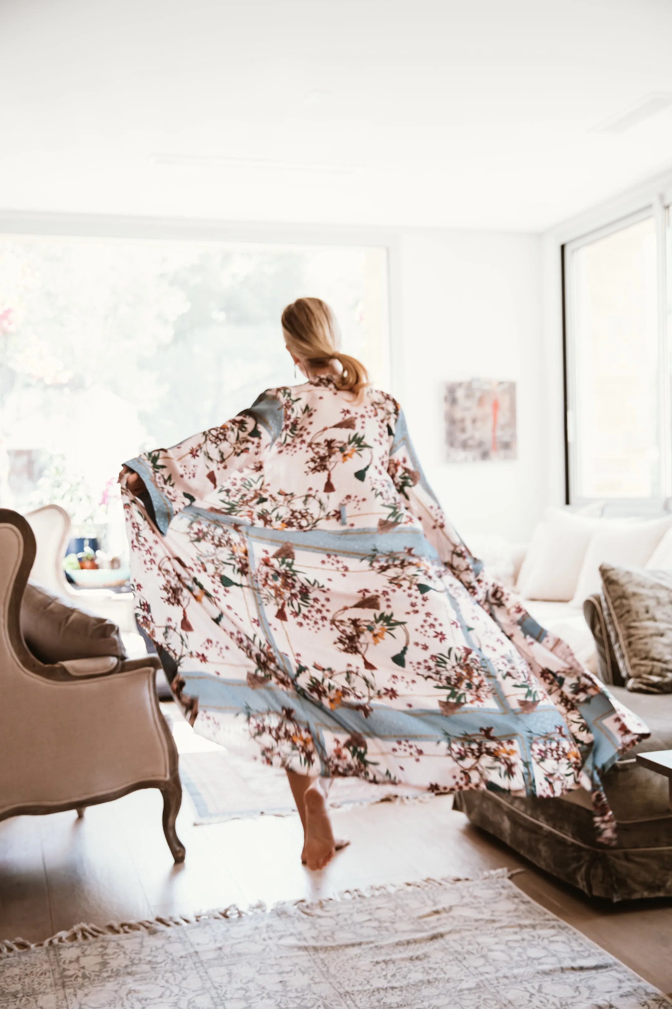 Floral Kimono