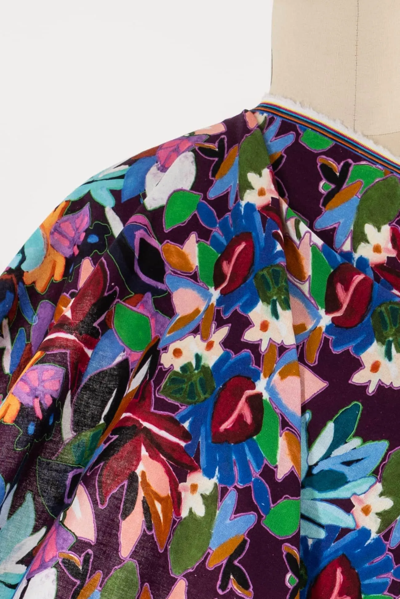 Flower Show Linen/Cotton Woven