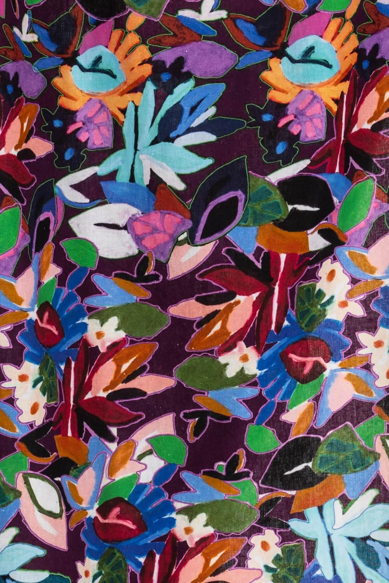 Flower Show Linen/Cotton Woven