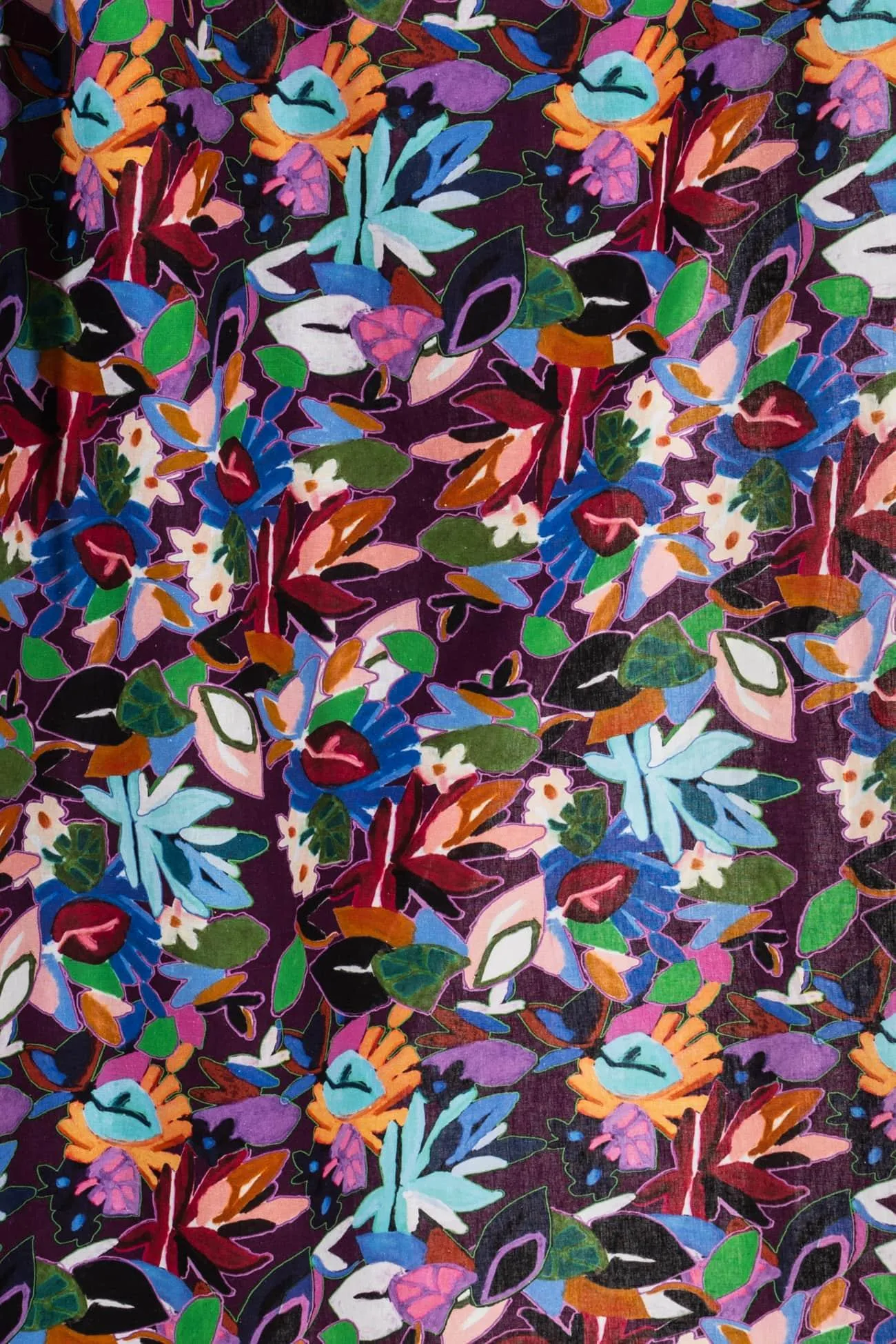Flower Show Linen/Cotton Woven
