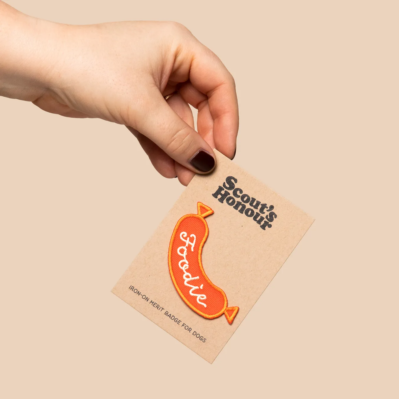 Foodie Iron-On Patch for Dogs