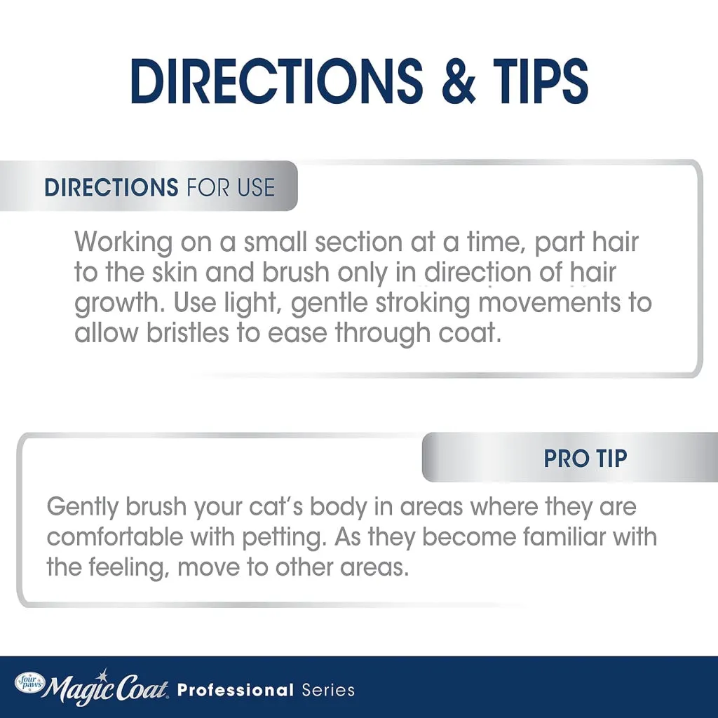 Four Paws Magic Coat Professional Series Slicker Brush For Cats