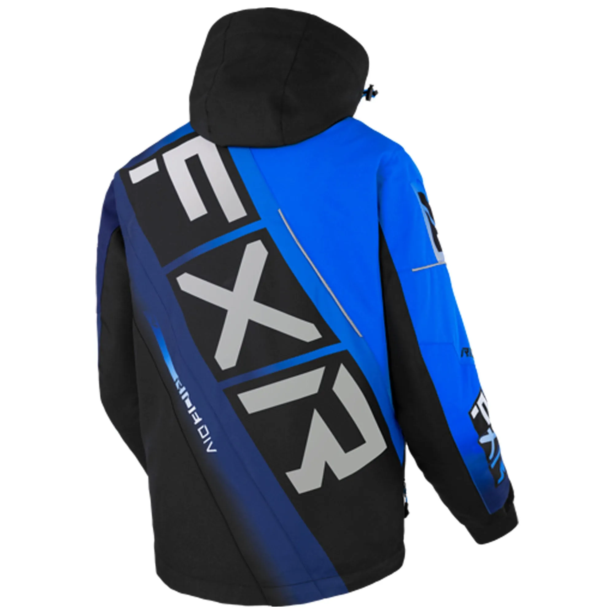 FXR CX Snowmobile Jacket Black/Blue Fade
