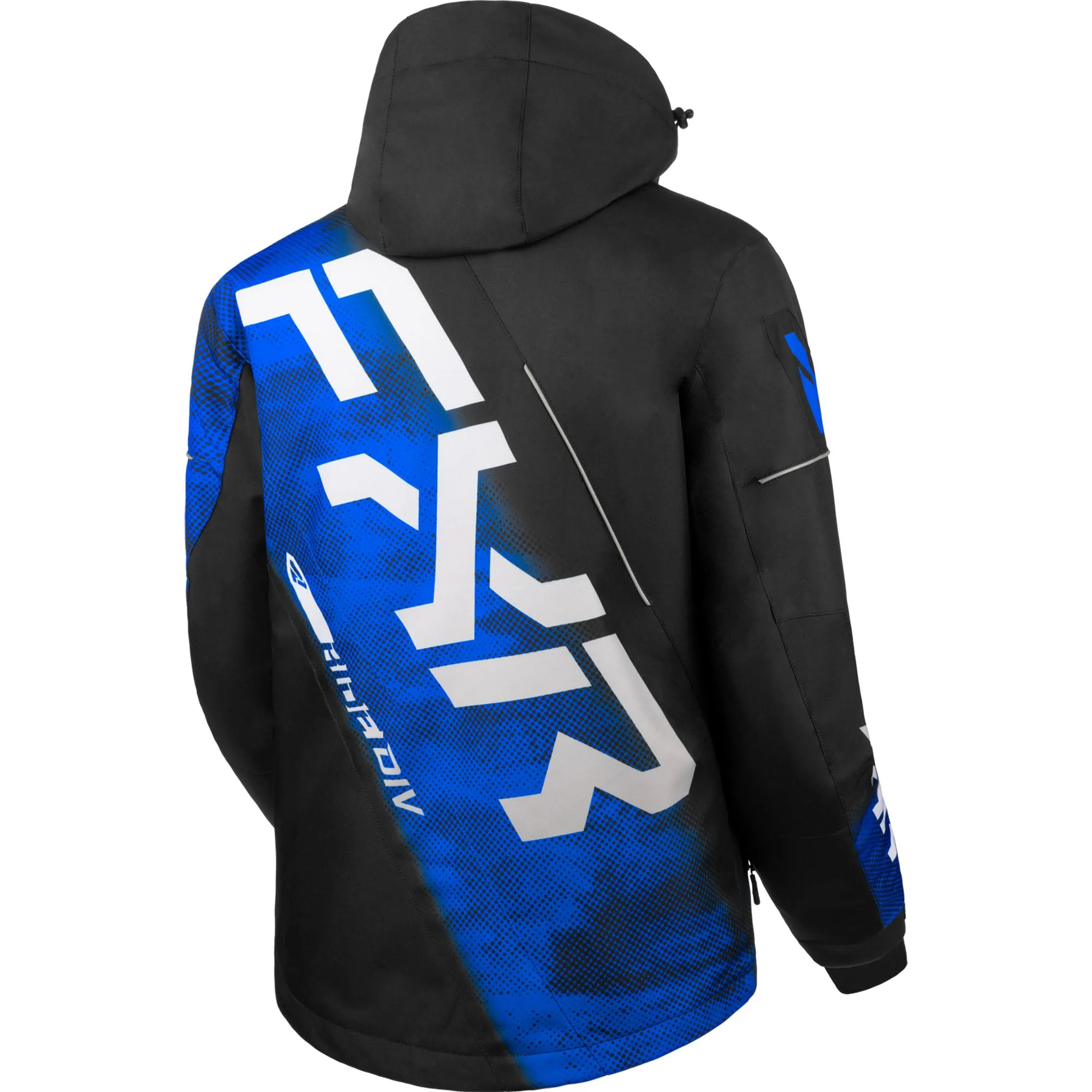 FXR CX Snowmobile Jacket Black/Blue Haze