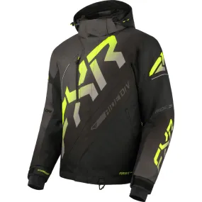 FXR CX Snowmobile Jacket Black/Char/Hi-Vis