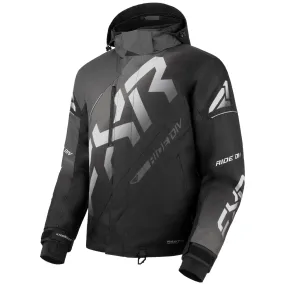 FXR CX Snowmobile Jacket Black/Char/White