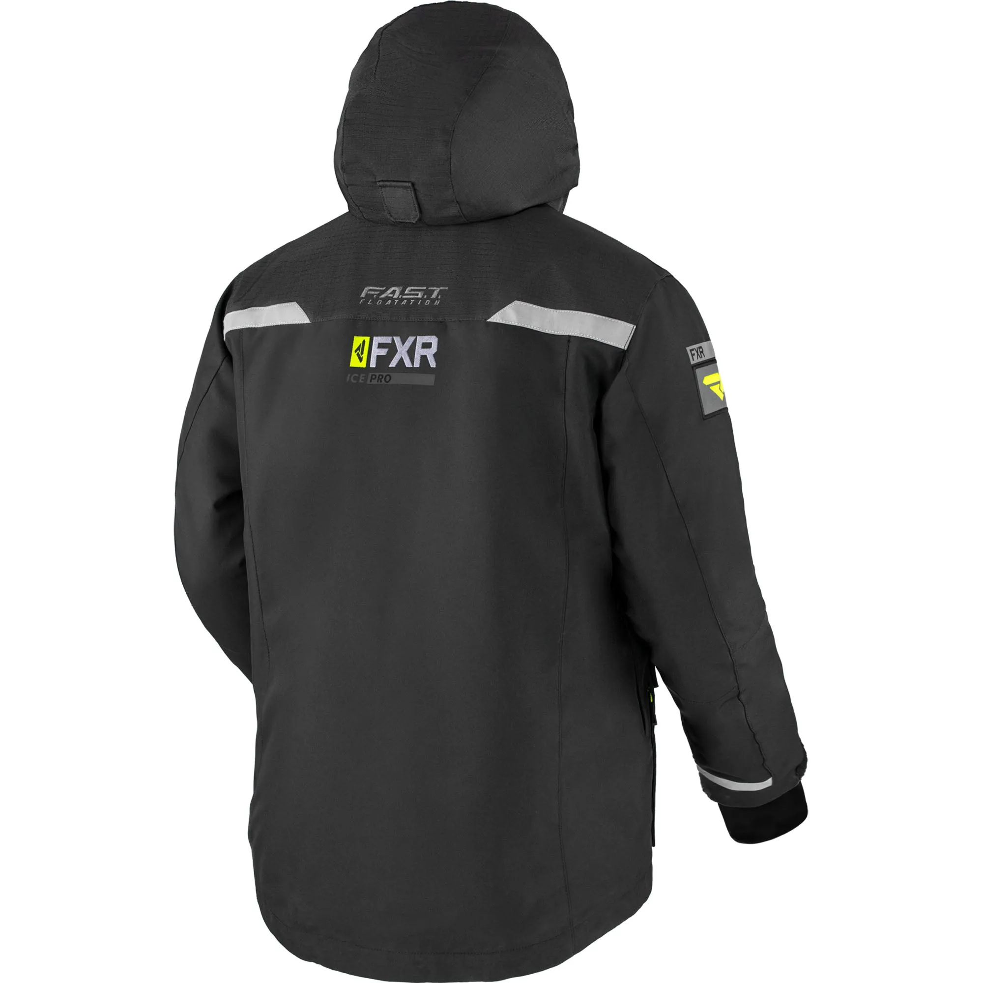 FXR  Excursion Ice Pro Snowmobile Jacket Insulated Snowproof Winter Black Hi-Vis