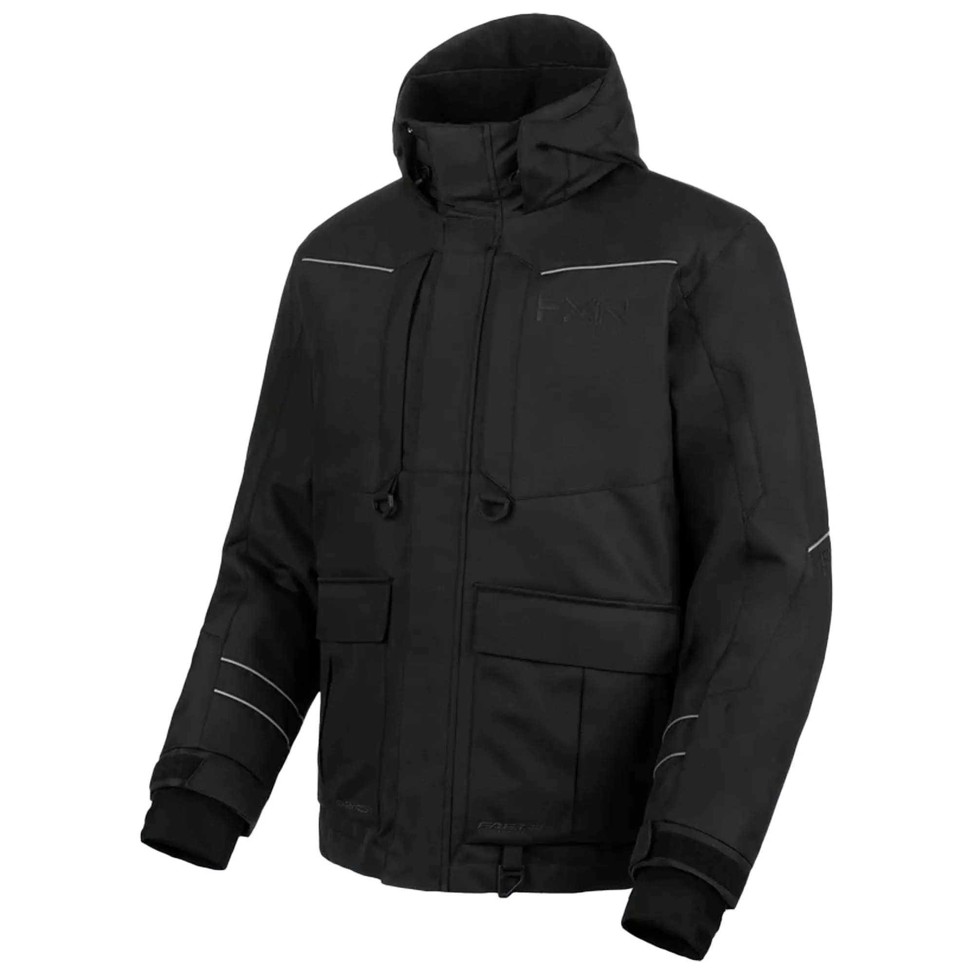 FXR Mens Excursion Snowmobile Jacket Black