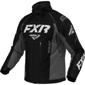 FXR Octane Snowmobile Jacket Black/Charcoal/Grey
