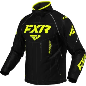 FXR Octane Snowmobile Jacket Black/Hi-Vis