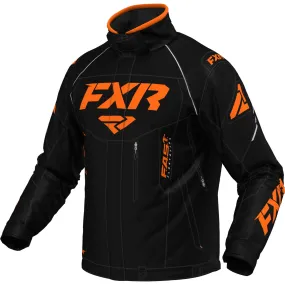 FXR Octane Snowmobile Jacket Black/Orange