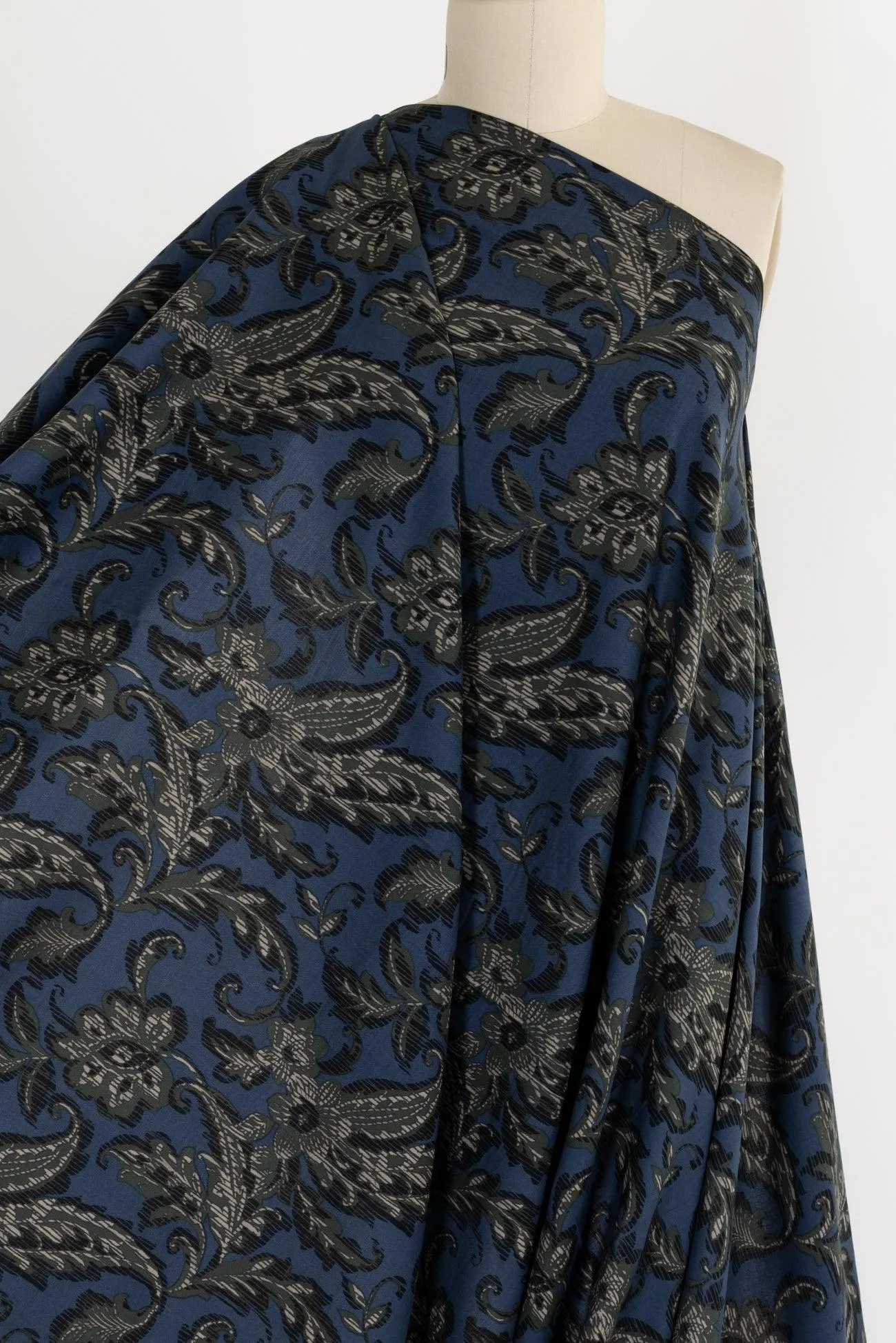 Go For Baroque Japanese Cotton Blend Challis Woven