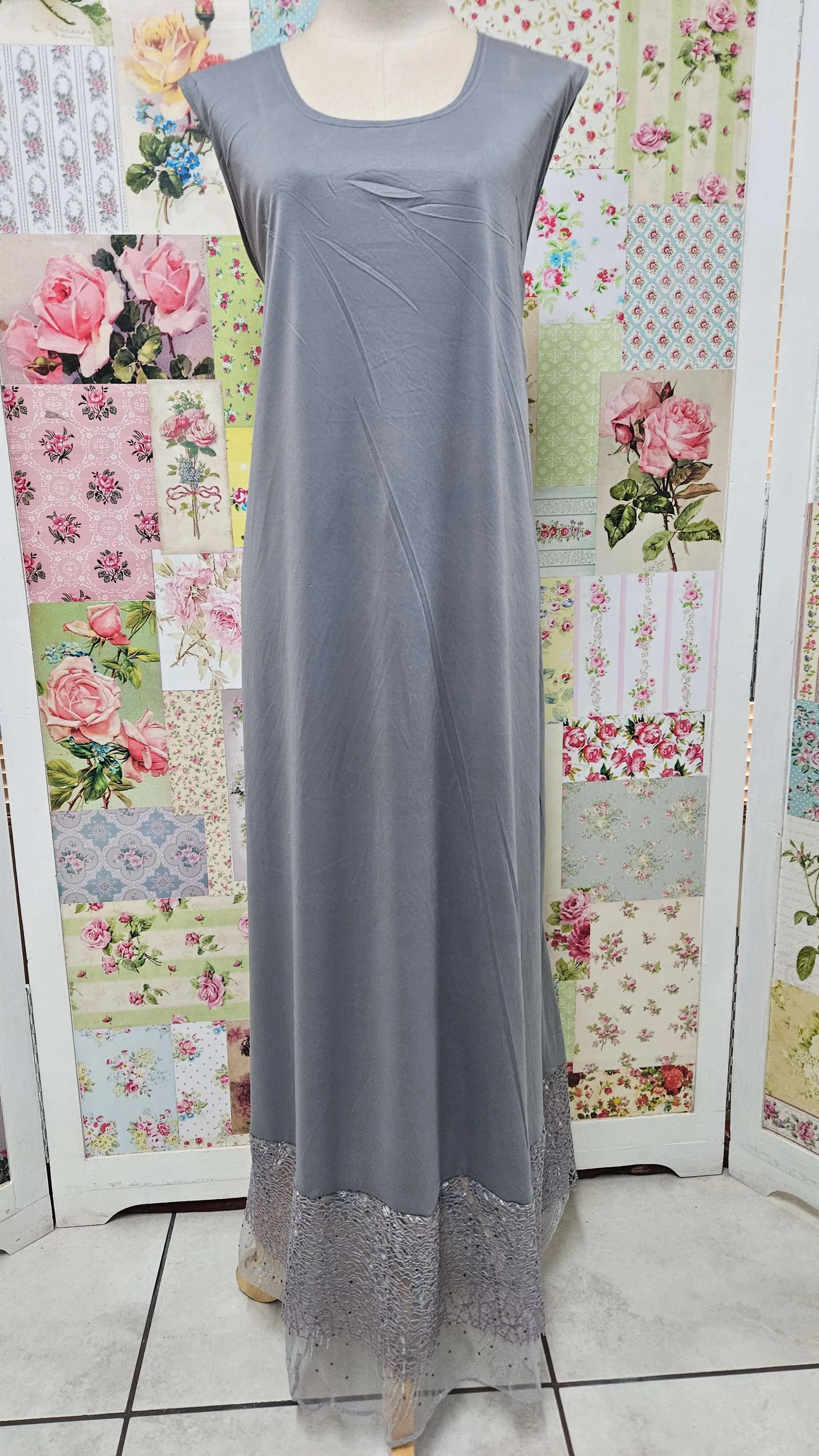 Grey 3-Piece Dress Set LR0664