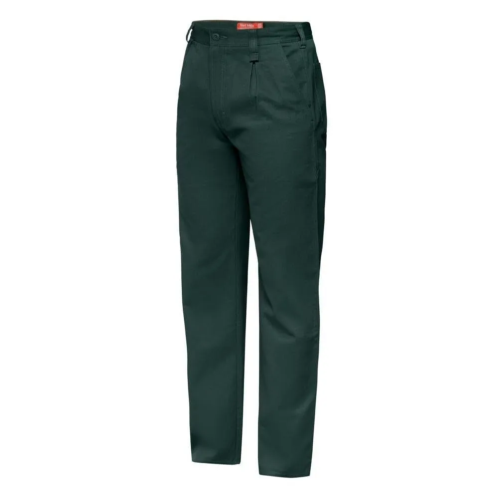 Hard Yakka Cotton Drill Pants Y02501 - Green - 112 Stout