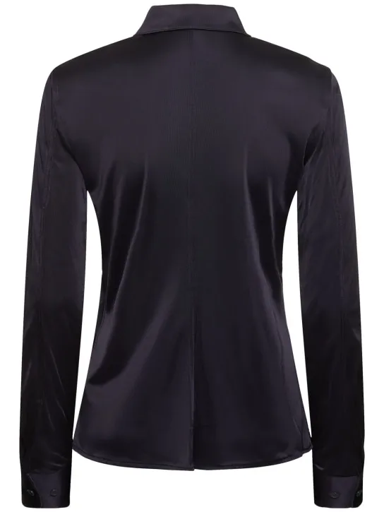 Helmut Lang   Fluid satin slim shirt 