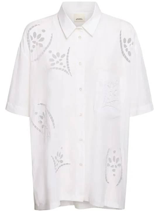 Isabel Marant   Bilya lyocell blend shirt 