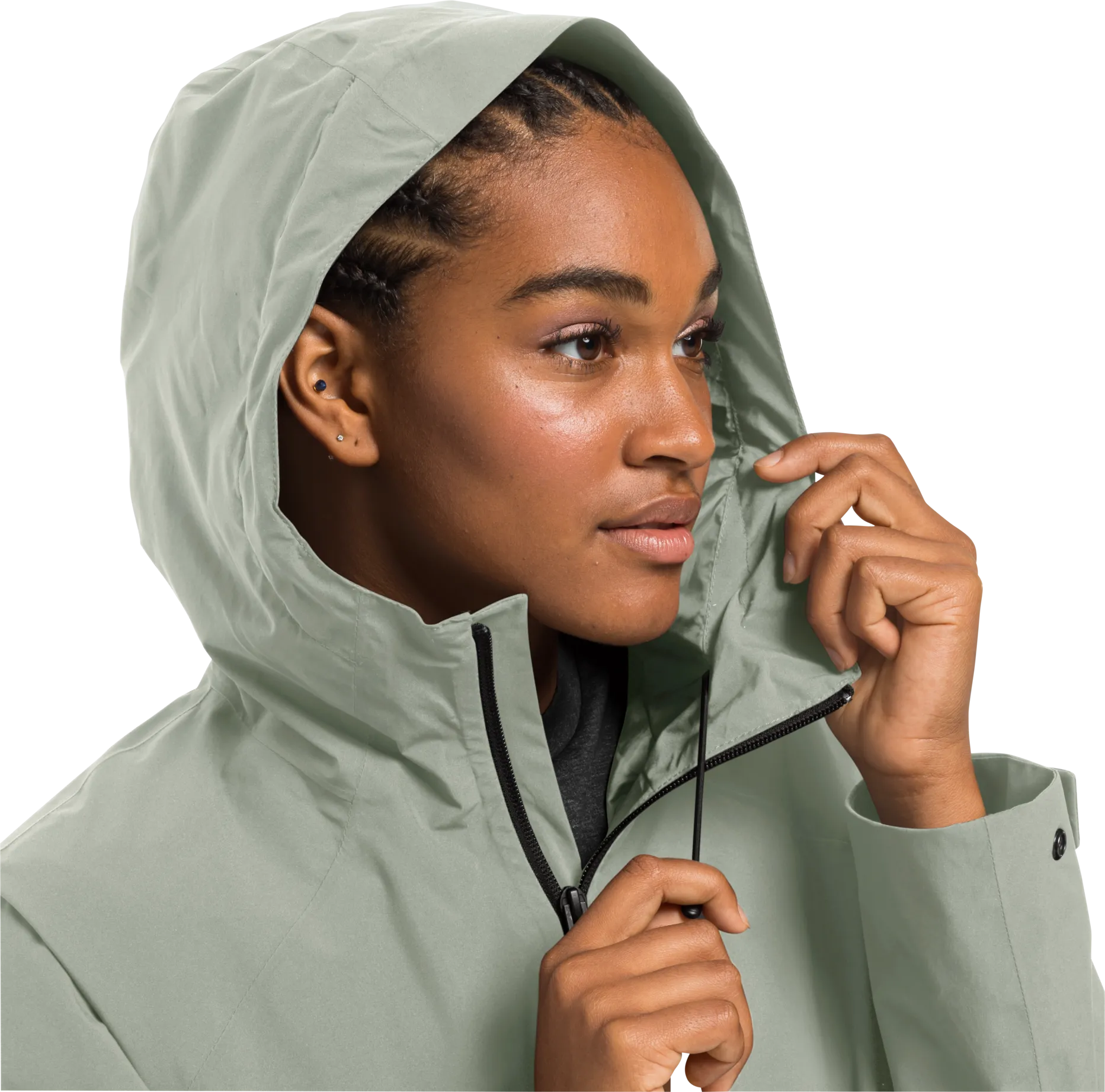 Jack Wolfskin Women&#x27;s Mainkai Long Jacket Mint Leaf | Buy Jack Wolfskin Women&#x27;s Mainkai Long Jacket Mint Leaf here | Outnorth