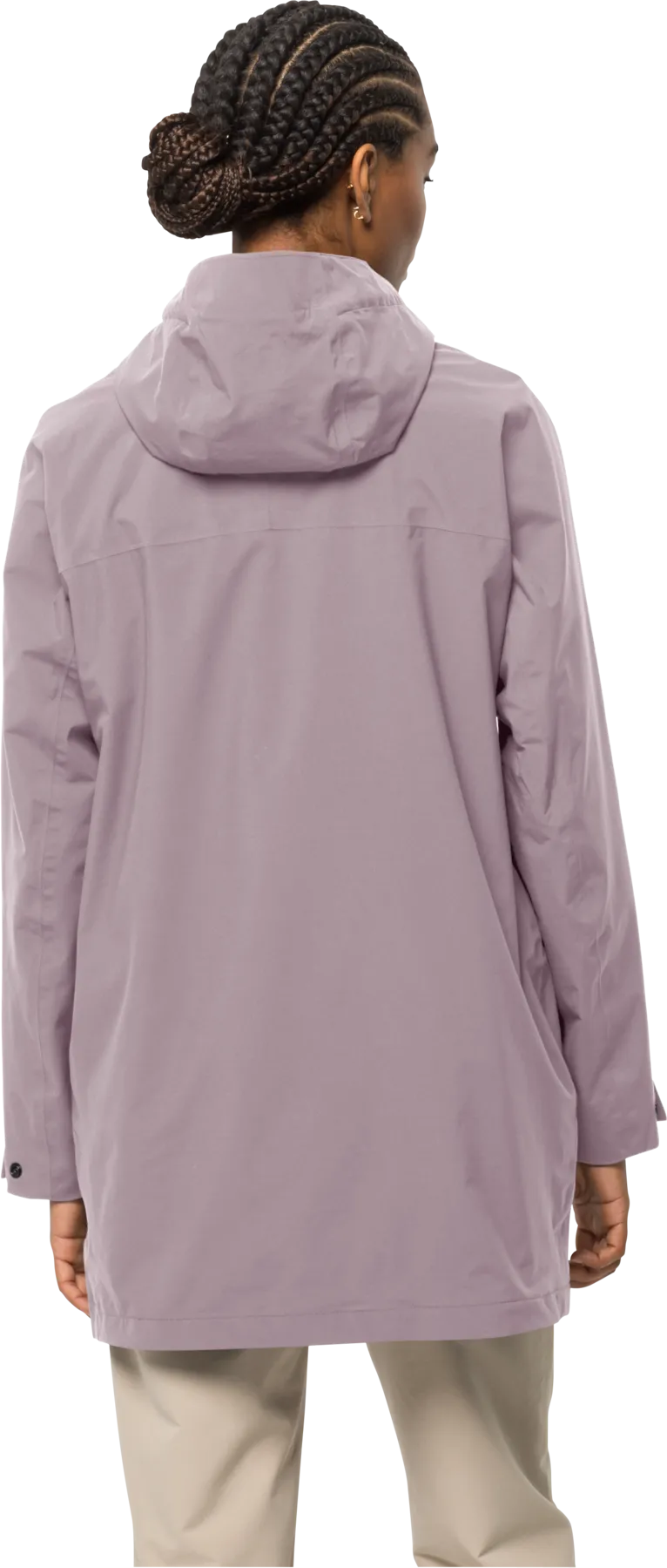 Jack Wolfskin Women&#x27;s Mainkai Long Jacket Quail | Buy Jack Wolfskin Women&#x27;s Mainkai Long Jacket Quail here | Outnorth