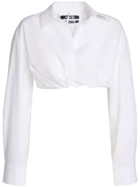 Jacquemus   La Chemise Bahia Courte poplin shirt 