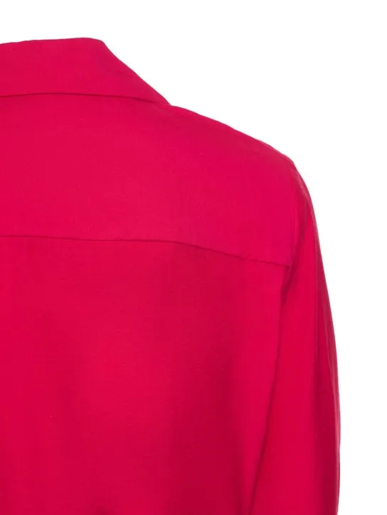 Jacquemus   La Chemise Bahia knotted viscose shirt 