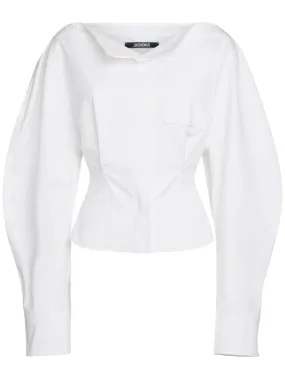 Jacquemus   La Chemise Barco poplin shirt 