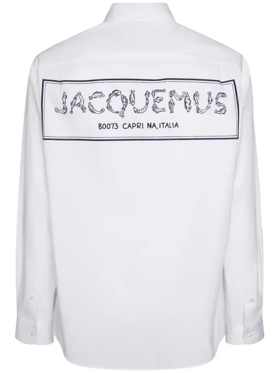 Jacquemus   La Chemise Simon cotton shirt 