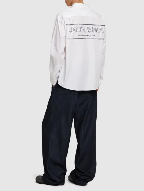 Jacquemus   La Chemise Simon cotton shirt 