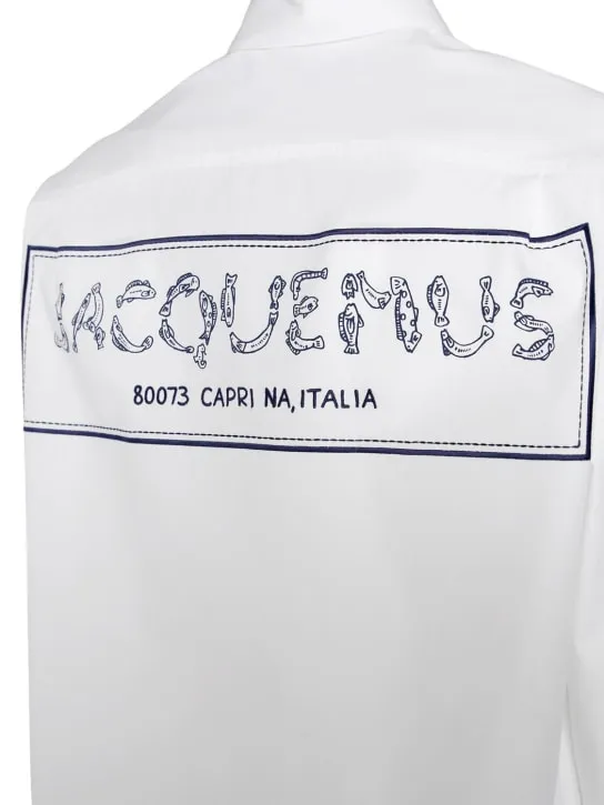Jacquemus   La Chemise Simon cotton shirt 