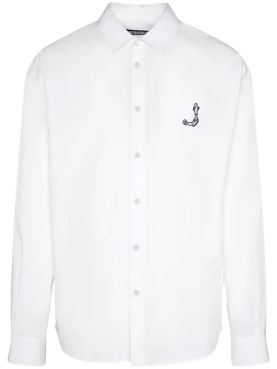 Jacquemus   La Chemise Simon cotton shirt 