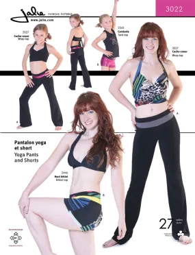 Jalie Pattern 3022 - Yoga pants and shorts