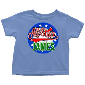 JAMES ALL STAR TODDLER T-SHIRT FOR JAMES