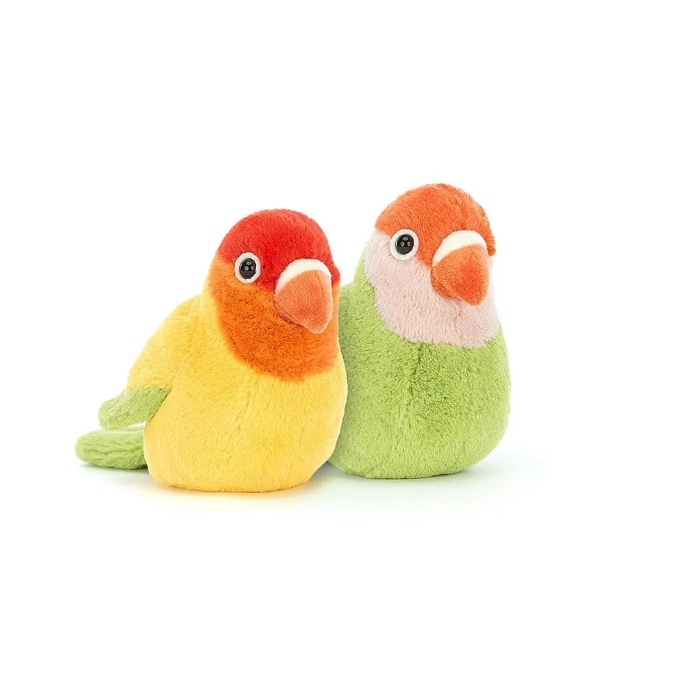 Jellycat Soft Toy A Pair Of Lovely Lovebirds