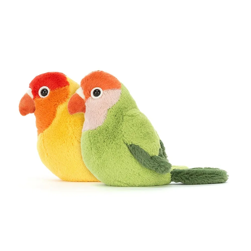 Jellycat Soft Toy A Pair Of Lovely Lovebirds