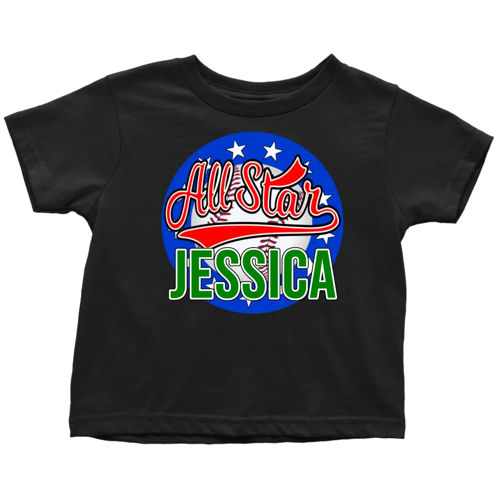 JESSICA ALL STAR TODDLER T-SHIRT FOR JESSICA
