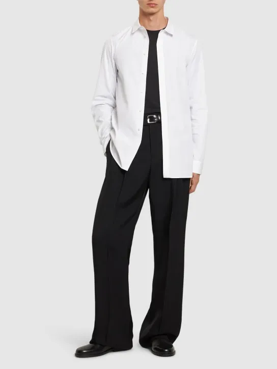 Jil Sander   Monday cotton poplin shirt 