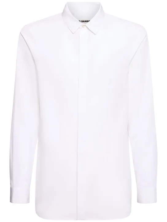 Jil Sander   Monday cotton poplin shirt 